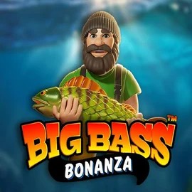 Big Bass Bonanza casino game by Pragmatic Play – featured logo at Crystal Roll Casino