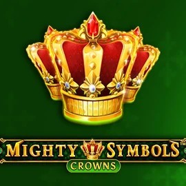 Mighty Symbols Crowns logo by Wazdan Crystal Roll Casino