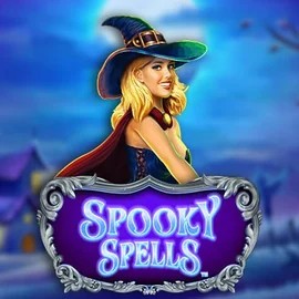 Spooky Spells logo – Slots by Novomatic at Crystal Roll Casino