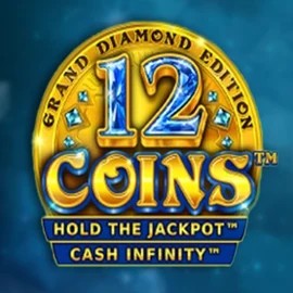 12 Coins Grand Diamond Edition slot icon by Wazdan, available at Crystal Roll Casino