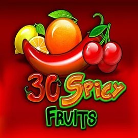 30 Spicy Fruits game by Amusnet Interactive – logo hosted on Crystal Roll Casino