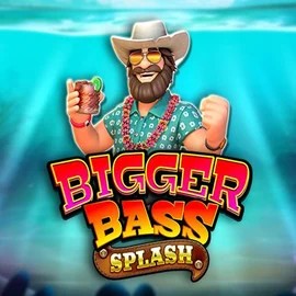 Bigger Bass Splash logo by Pragmatic Play at Crystal Roll Casino