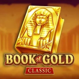 Book of Gold Classic slot visual from Playson available on crystal-roll-casino.net