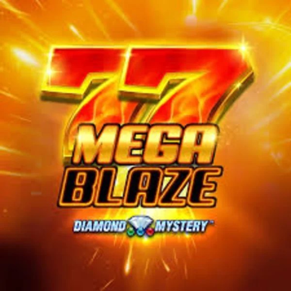 Try Diamond Mystery Mega Blaze slot by Greentube on crystal-roll-casino.net – logo image