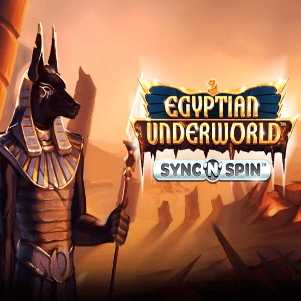 Egyptian Underworld by Greentube, showcased at crystal-roll-casino.net – game logo