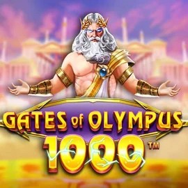 Gates of Olympus 1000 logo – Slots by Pragmatic Play at Crystal Roll Casino
