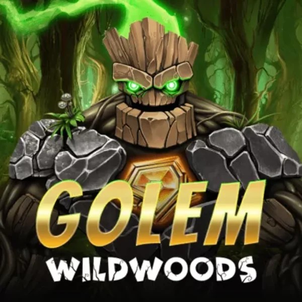 Golem Wildwoods logo by BF Games Crystal Roll Casino