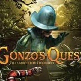 Official Slots logo: Gonzo's Quest by NetEnt at Crystal Roll Casino