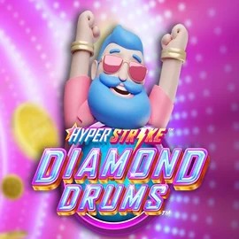 Hyper Strike Diamond Drums casino game by Gameburger Studios – featured logo at Crystal Roll Casino
