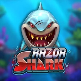 Razor Shark by Push Gaming, showcased at crystal-roll-casino.net – game logo