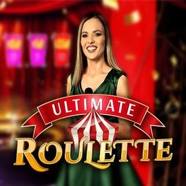 Ultimate Roulette logo by Ezugi Crystal Roll Casino