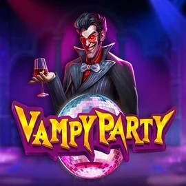 Vampy Party game by Pragmatic Play – logo hosted on Crystal Roll Casino