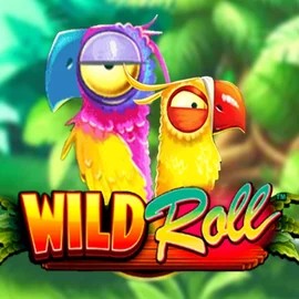 Wild Roll slot logo by Playtech at Crystal Roll Casino