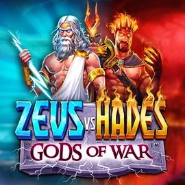 Zeus vs Hades: Gods of War logo by Pragmatic Play at Crystal Roll Casino